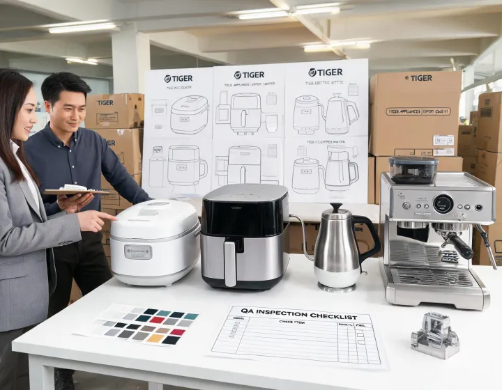 Small kitchen appliance OEM sample bench