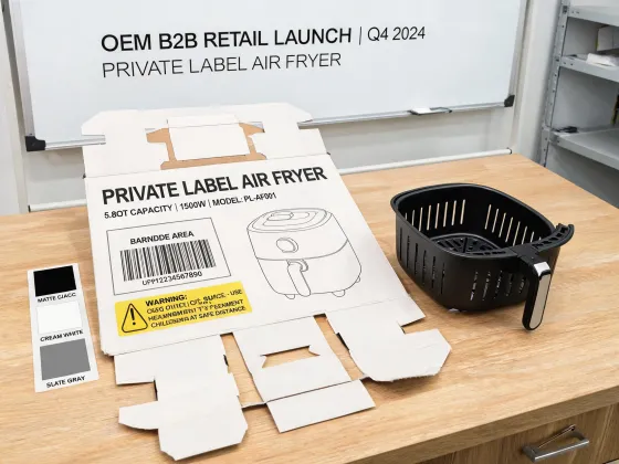 Air fryer packaging case study