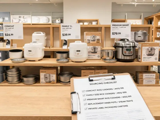 Rice cooker retail assortment planning