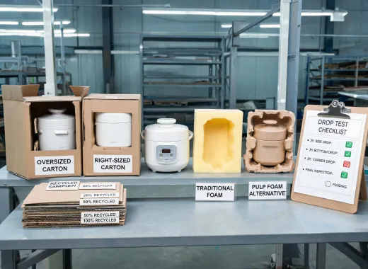Reduced appliance packaging review